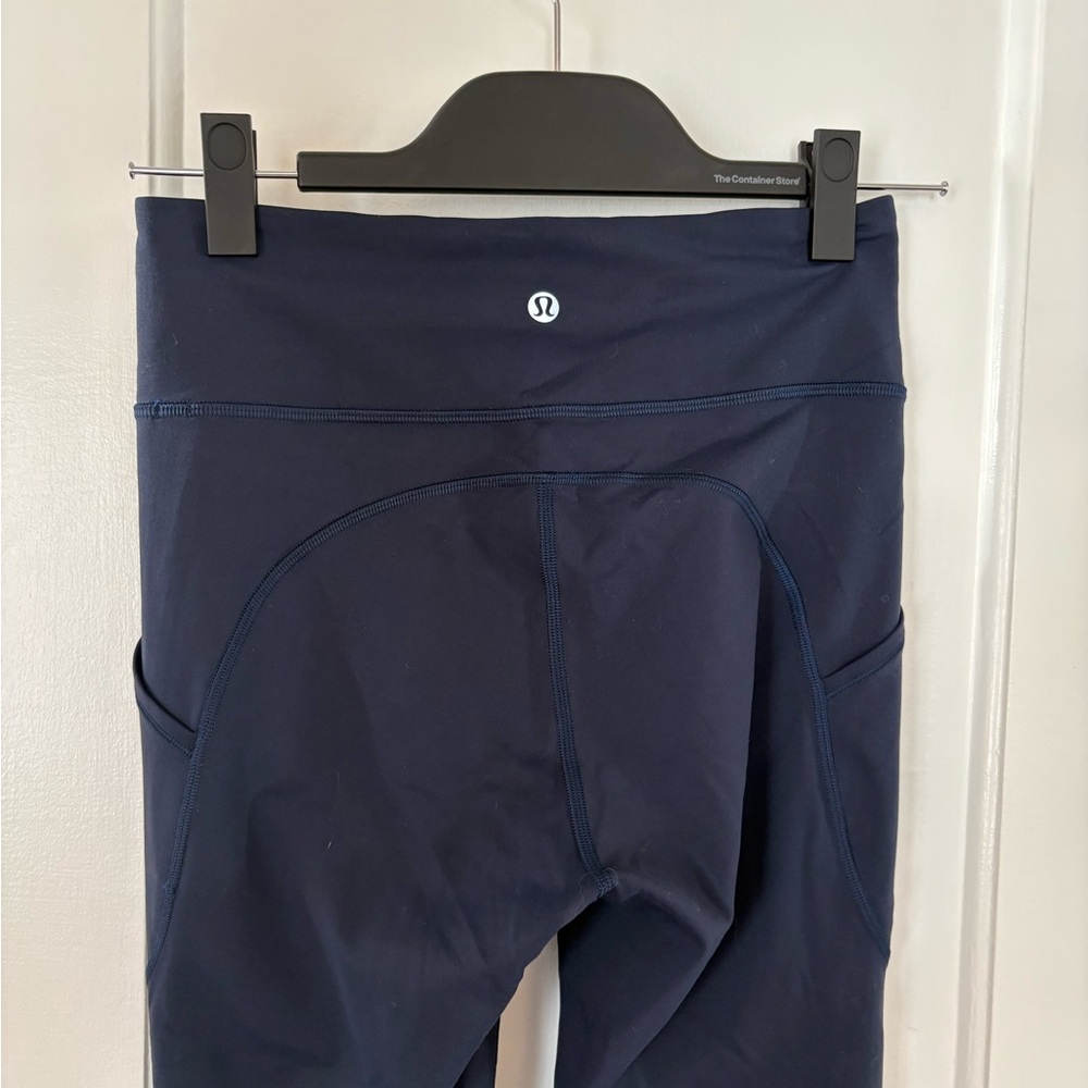 lululemon Invigorate Leggings 25” - Navy Blue